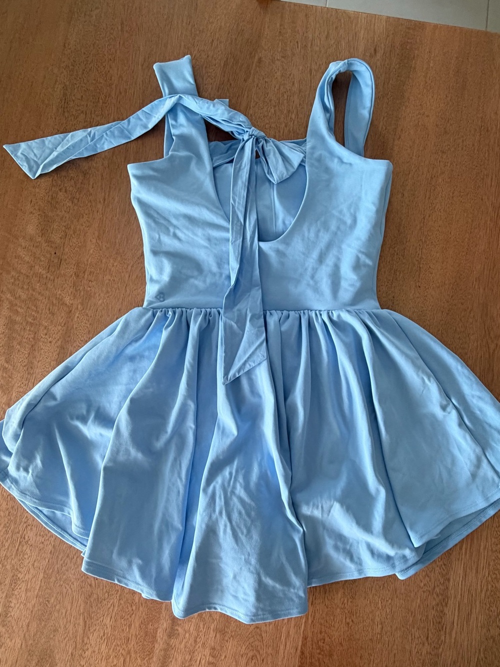 Blogilates Women Mommy & Me Princess Bow Back Dress size small - Picture 5 of 11